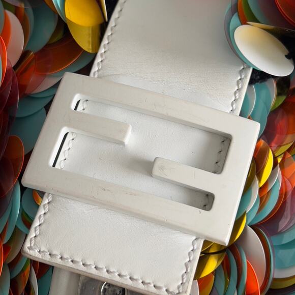 Vintage Fendi Multicolor big Paillette Baguette - Picture 4 of 8